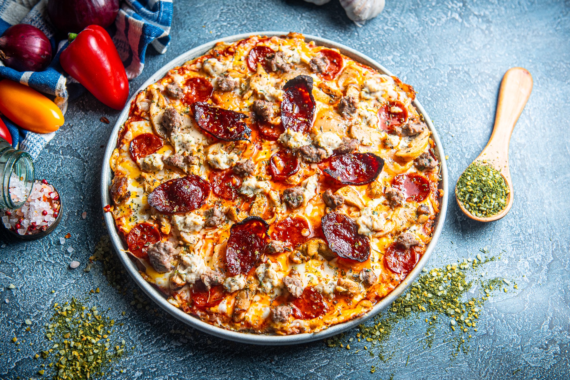 meat feast pizza meat feast pizza